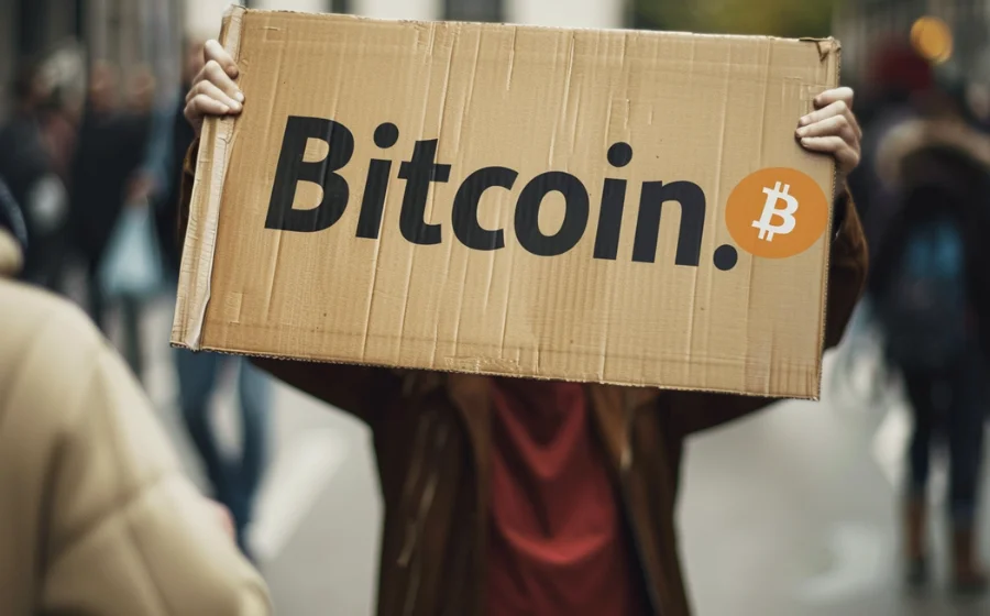 'Buy Bitcoin' Sign Auctioned for Over $1 Million in BTC