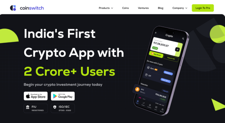 BEST CRYPTO TRADING PLATFORM IN INDIA 2024 visual data 7